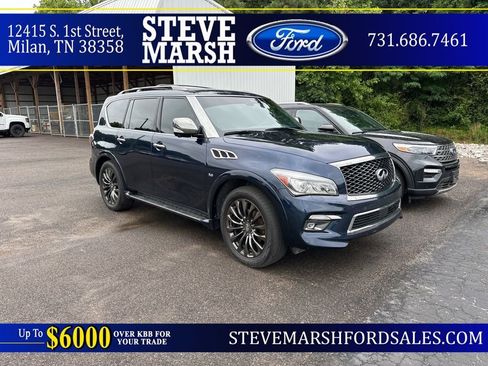 Used 2017 INFINITI QX80 Limited AWD/4WD image 1