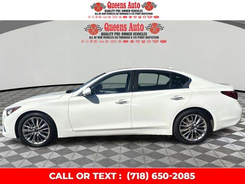 Used 2021 INFINITI Q50 Luxe AWD/4WD image 3