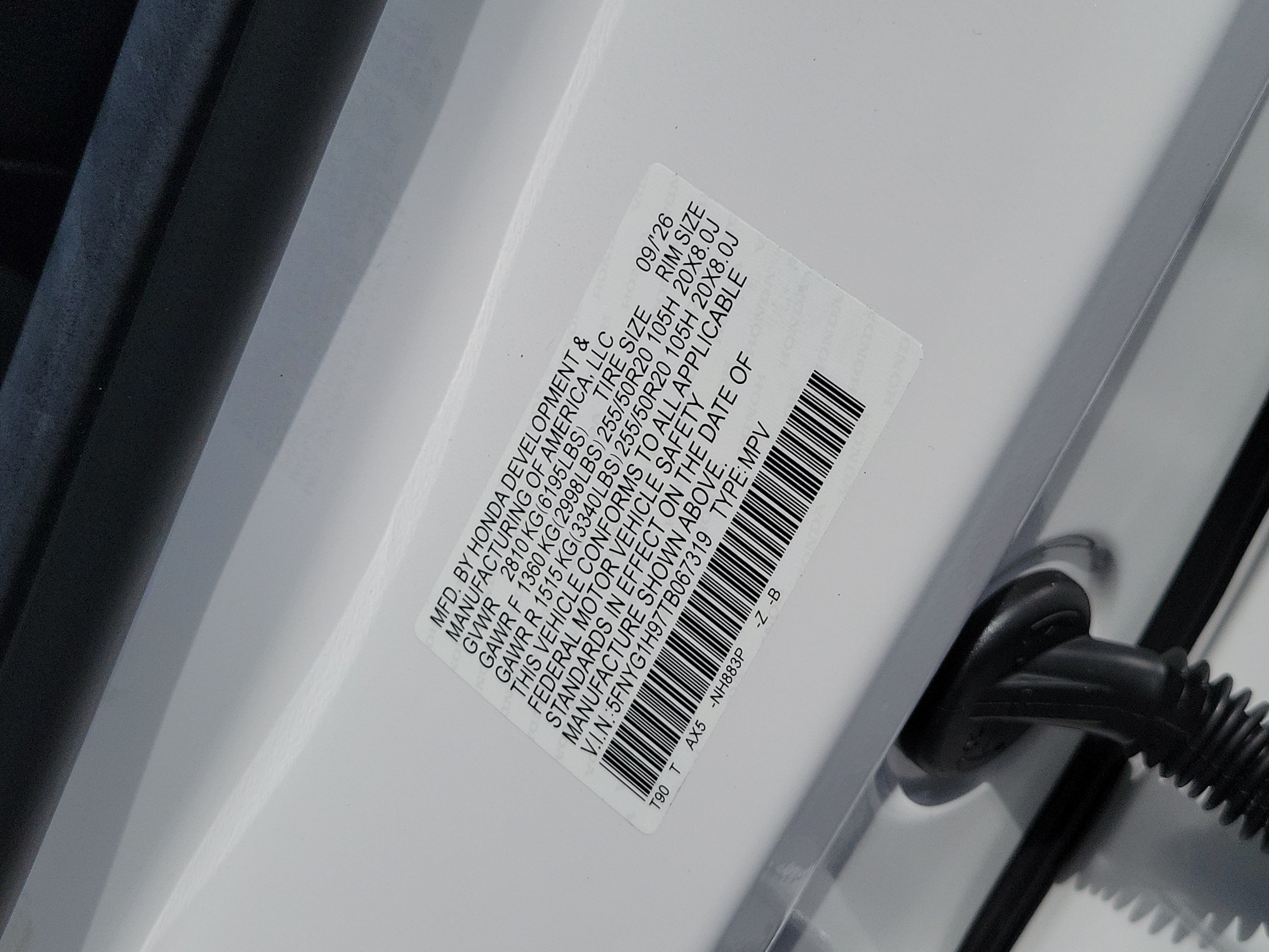 New 2026 Honda Pilot Black Edition image 34