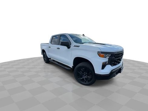 Certified 2024 Chevrolet Silverado 1500 Custom Trail Boss w/ Turbomax Blackout Package AWD/4WD image 2