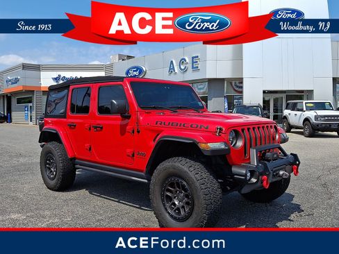 Used 2023 Jeep Wrangler Unlimited Rubicon w/ Xtreme 35 Tire Package AWD/4WD image 1