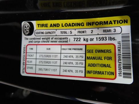 Used 2020 Ford F150 Lariat w/ Equipment Group 502A Luxury image 53