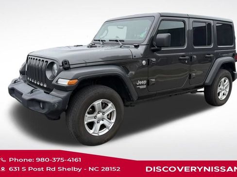 Used 2019 Jeep Wrangler Unlimited Sport S AWD/4WD image 1