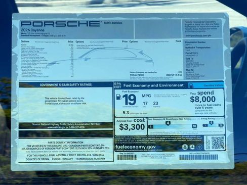 New 2026 Porsche Cayenne AWD/4WD image 26