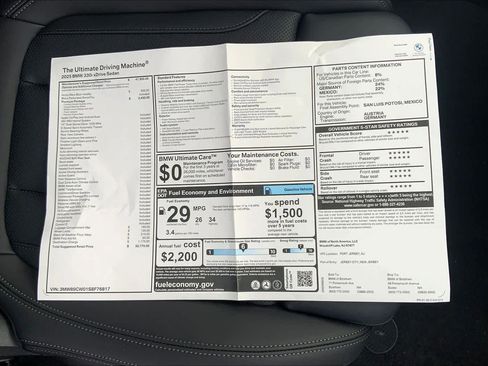 New 2025 BMW 330i xDrive Sedan w/ Premium Package image 18