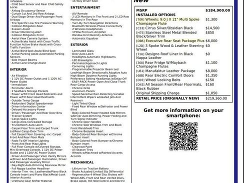 Used 2022 Mercedes-Benz Maybach S 580 4MATIC image 2