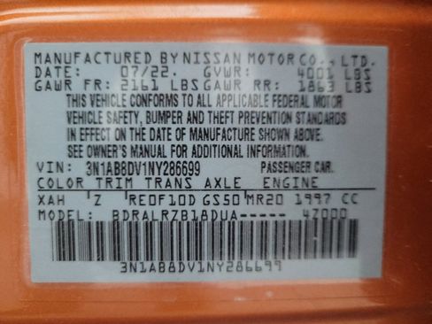 Used 2022 Nissan Sentra SR FWD image 33