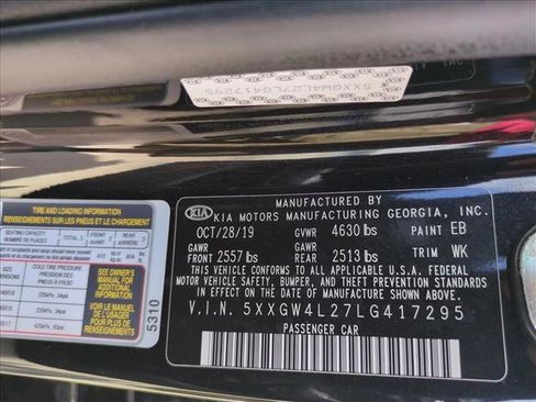 Used 2020 Kia Optima SX FWD image 26