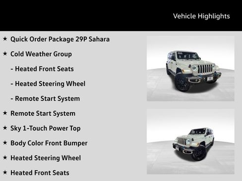 Used 2023 Jeep Wrangler Unlimited Sahara w/ Cold Weather Group image 17