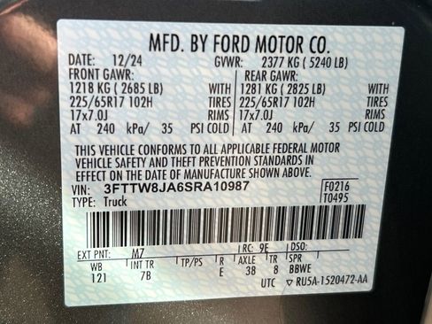 Used 2025 Ford Maverick XLT w/ Equipment Group 302A image 34