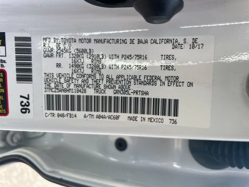 Used 2017 Toyota Tacoma SR w/ Tow Package AWD/4WD image 30