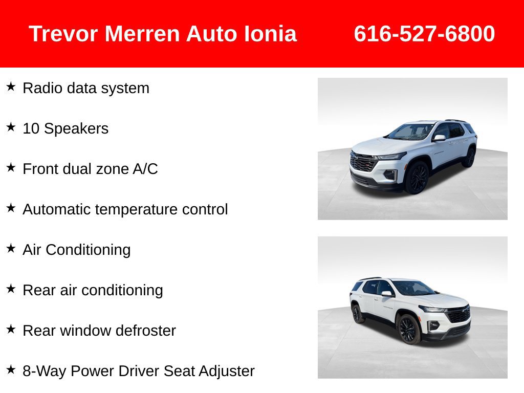 Used 2023 Chevrolet Traverse RS AWD/4WD image 32