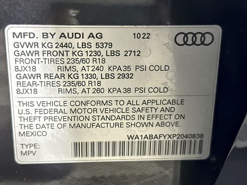 Used 2023 Audi Q5 2.0T Premium w/ Convenience Package AWD/4WD image 27