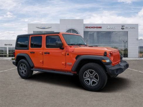Certified 2020 Jeep Wrangler Unlimited Sport S AWD/4WD image 1