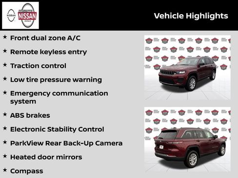 Used 2025 Jeep Grand Cherokee Laredo X image 3