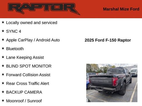 Used 2025 Ford F150 Raptor image 2