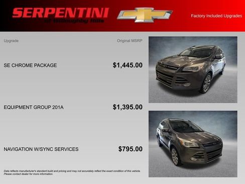Used 2014 Ford Escape SE w/ SE Chrome Package FWD image 4