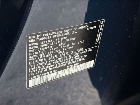 Used 2019 Volkswagen Atlas SE image 29