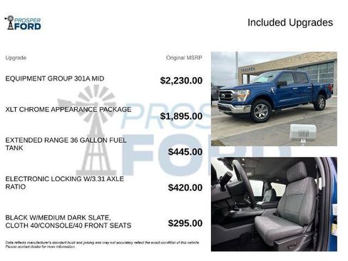 Certified 2023 Ford F150 XLT w/ Equipment Group 301A Mid image 3