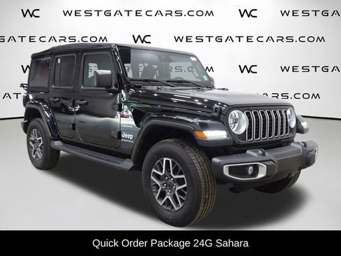 Used 2024 Jeep Wrangler Unlimited Sahara AWD/4WD image 2