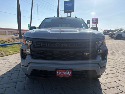 Used 2024 Chevrolet Silverado 1500 Custom w/ Turbomax Blackout Package AWD/4WD image 2