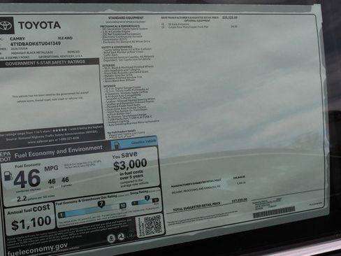 New 2026 Toyota Camry XLE image 14