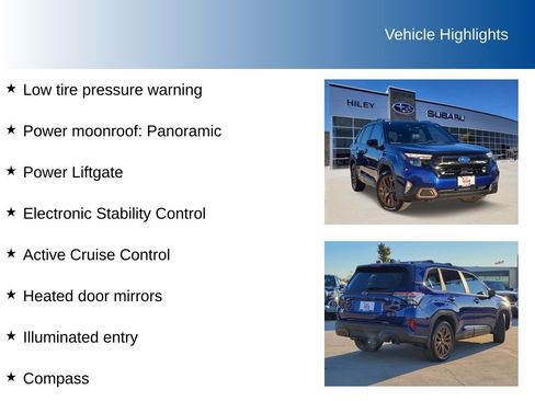 Certified 2025 Subaru Forester Sport image 10
