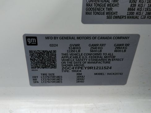 Used 2024 Chevrolet Silverado 2500 LTZ w/ LTZ Convenience Package AWD/4WD image 34