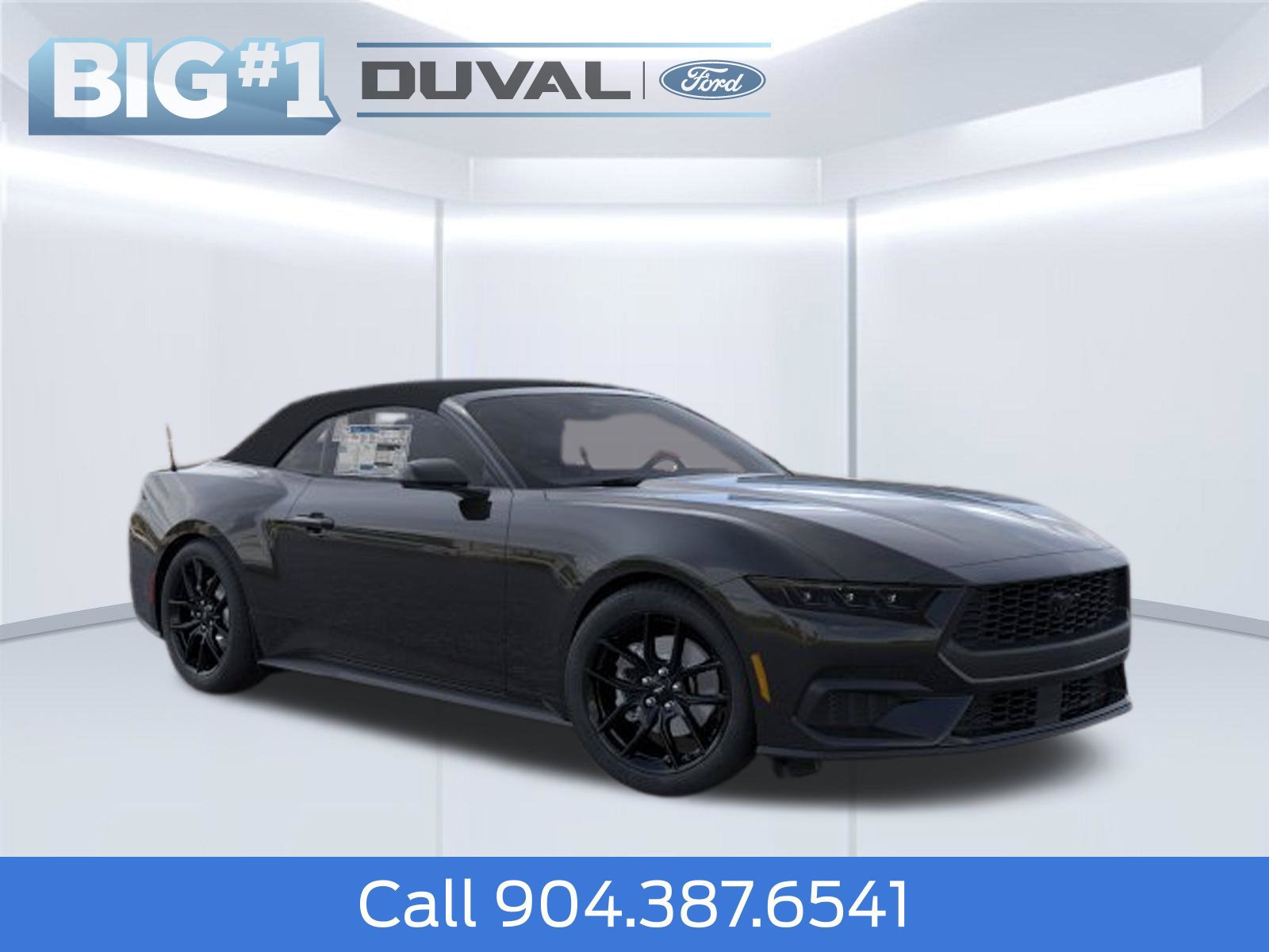 New 2026 Ford Mustang Convertible w/ Mustang Nite Pony Package RWD image 7