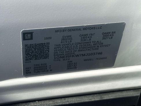 Used 2021 Chevrolet Traverse LS w/ LPO, Cargo Package FWD image 15