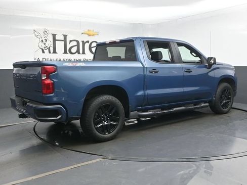 Used 2024 Chevrolet Silverado 1500 Custom w/ Turbomax Blackout Package AWD/4WD image 66