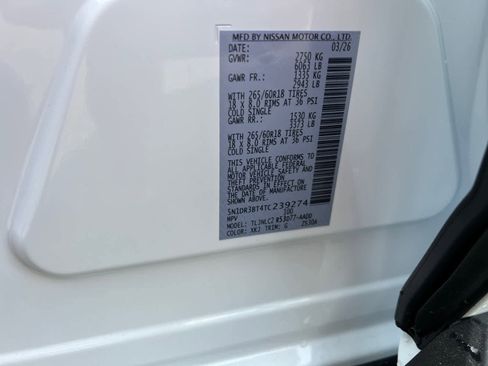 New 2026 Nissan Pathfinder Rock Creek AWD/4WD image 18