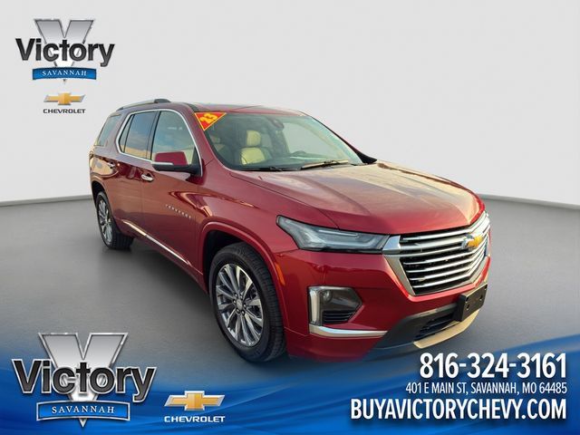 Used 2023 Chevrolet Traverse Premier w/ LPO, Floor Liner Package AWD/4WD image 1