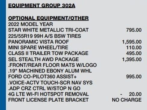 Used 2022 Ford Escape SEL w/ SEL Stealth AWD Package image 2
