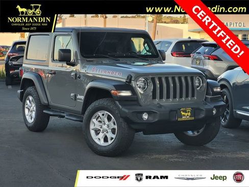Certified 2021 Jeep Wrangler Sport image 1