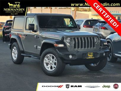 Certified 2021 Jeep Wrangler Sport
