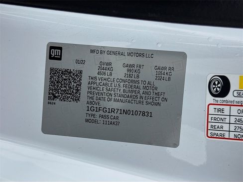 Used 2022 Chevrolet Camaro SS w/ Redline Edition image 53