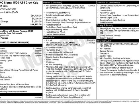 Used 2021 GMC Sierra 1500 AT4 AWD/4WD image 22