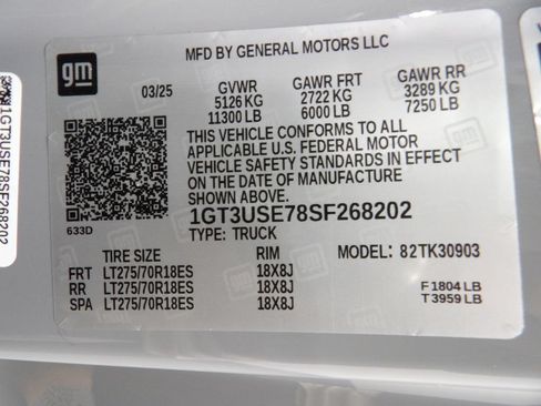 Used 2025 GMC Sierra 3500 Pro w/ Convenience Package AWD/4WD image 51