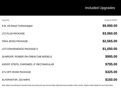 New 2026 Chevrolet Silverado 3500 LTZ w/ LTZ Plus Package