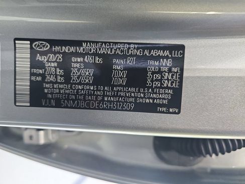 Certified 2024 Hyundai Tucson SEL AWD/4WD image 30