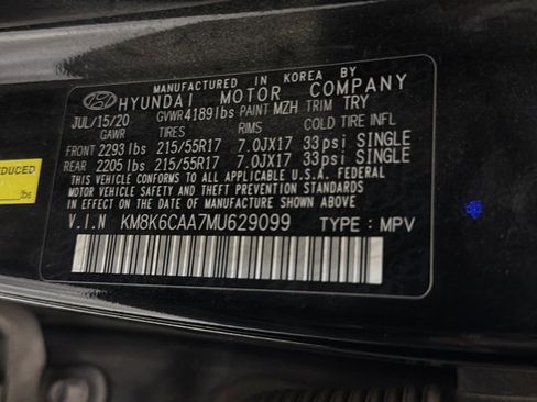 Used 2021 Hyundai Kona SEL Plus w/ Cargo Package AWD/4WD image 6