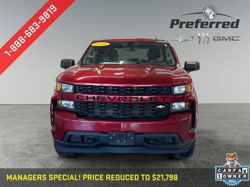Used 2019 Chevrolet Silverado 1500 Custom w/ Custom Value Package AWD/4WD image 14