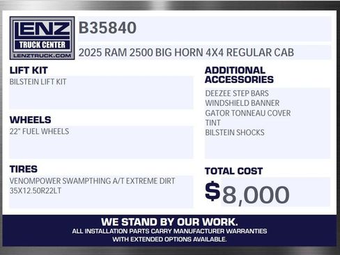Used 2025 RAM 2500 Big Horn AWD/4WD image 2