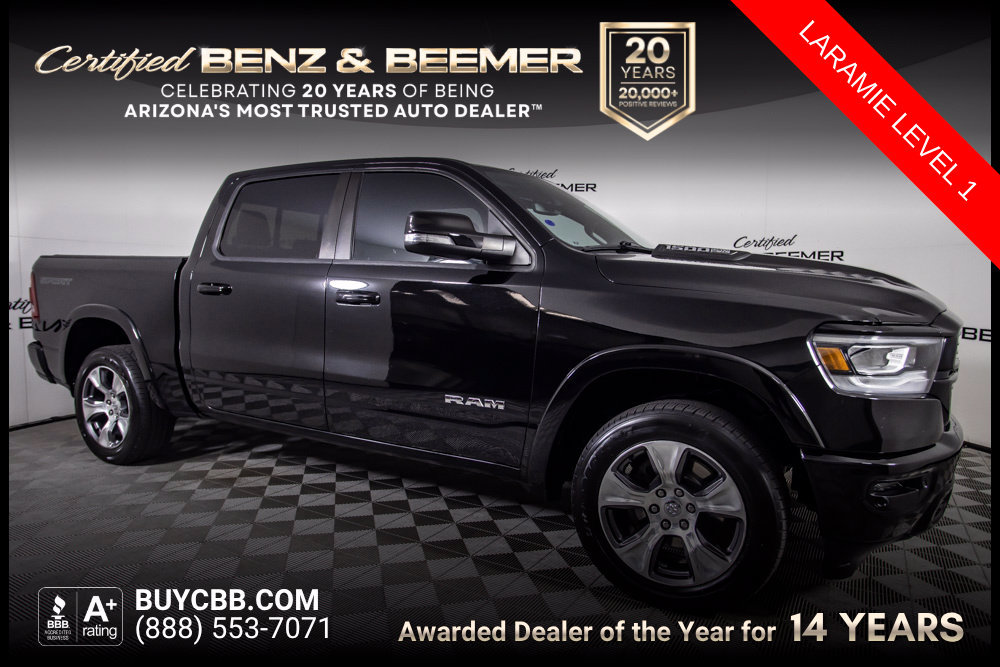 Used 2021 RAM 1500 Laramie w/ Sport Appearance Package AWD/4WD image 1