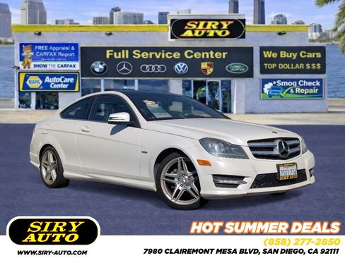 Used 2012 Mercedes-Benz C 250 Coupe image 1