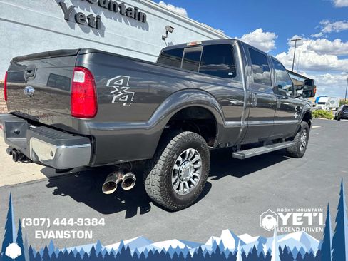 Used 2015 Ford F350 Lariat w/ Lariat Ultimate Package AWD/4WD image 3