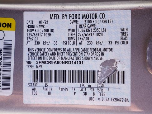 Used 2022 Ford Bronco Sport AWD/4WD image 57