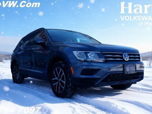 Certified 2021 Volkswagen Tiguan SE w/ Panoramic Sunroof Package image 1
