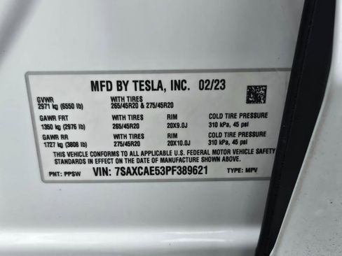 Used 2023 Tesla Model X AWD/4WD image 37